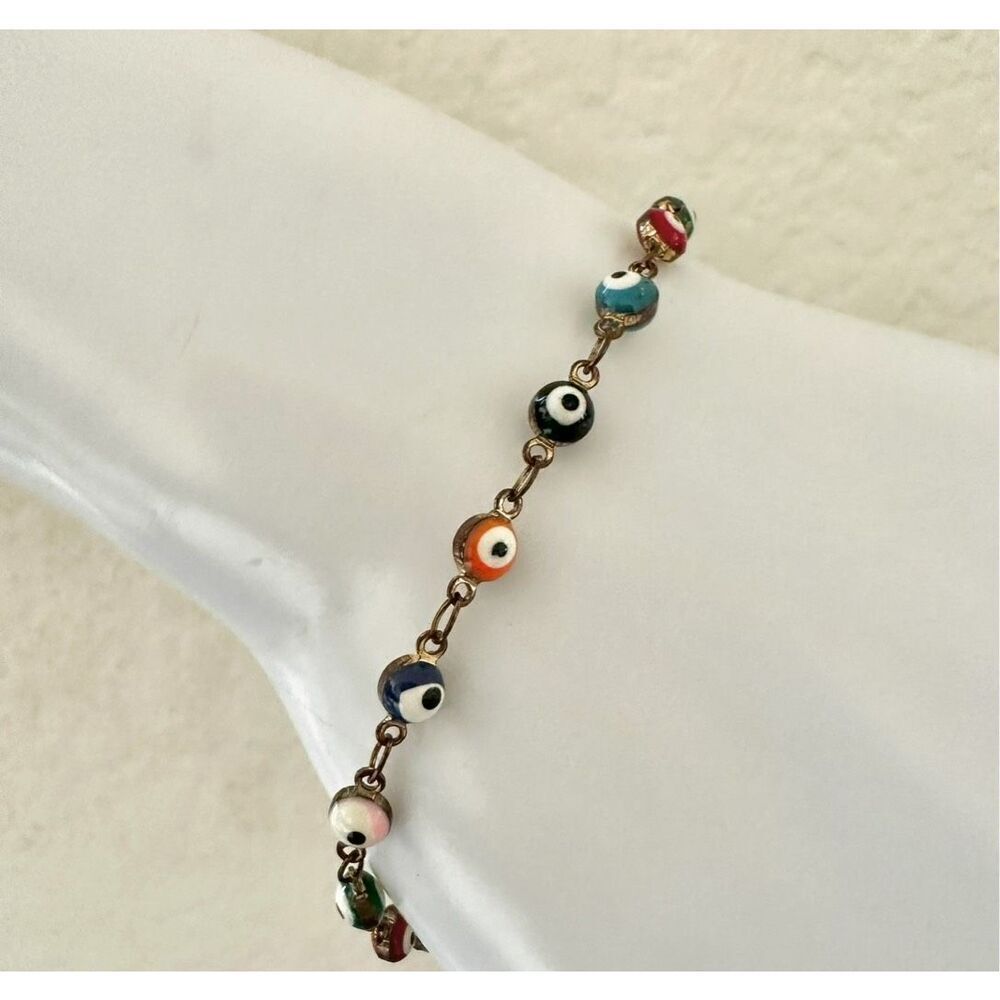 Evil eye colorful bracelet